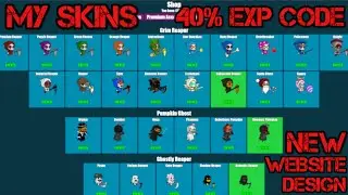 EvoWorld.io (FlyOrDie.io) NEW UPDATED WEBSITE DESIGN AND MY SKINS SHOWCASE 👉 40% EXP BONUS CODE