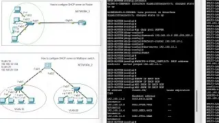 How to configure DHCP Server on Multilayer switch? | How to configure DHCP server on router?