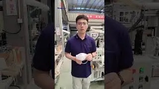 New upgraded cup mask production line customized for our clients #maskmachine #cupmask #maskmaking