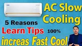 AC low cooling problem solution how increase cooling how many reason ac low cooling very useful vide