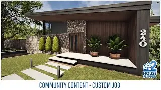 House Flipper 2 - Modern House - Full Renovation - Community Content - Custom Jobs - Abandoned House