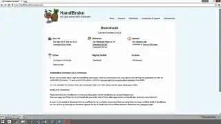 Convert a 4K Video using Handbrake