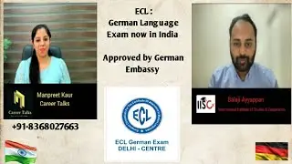 ECL German Language Exam Now in India || Approved by German Embassy || +91-8368027663