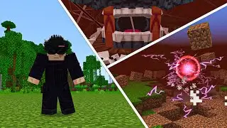Jujutsu Kaisen Addon! 😱 | Minecraft Bedrock