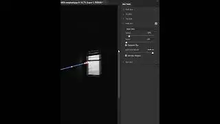 Create light rays - Short Photoshop Tutorial