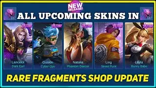 ALL UPCOMING SKINS IN RARE FRAGMENTS SHOP | RARE FRAGMENTS SHOP UPDATE 2022 | MLBB