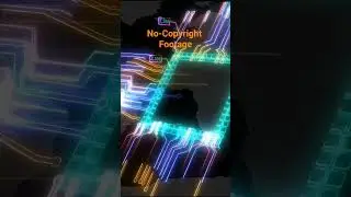 Animated CPU HUD || Futuristic animation || 4k animation || No-copyright