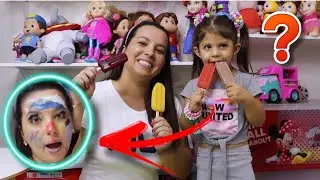 Desafio do Picolé - PROVANDO SORVETES DIFERENTES