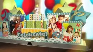 Happy Birthday Pop Up Book | VideoHive Templates | After Effects Project Files