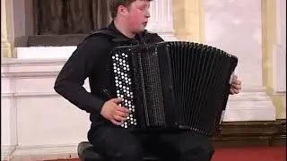 Aleksandr Hrustevich plays A.Kusyakov, SONATA №6 Хрустевич баян