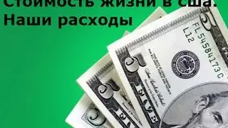 США.  Сколько мы тратим ежемесячно. Стоимость жизни в Америке