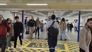 Euston station, London. trains to north UK.