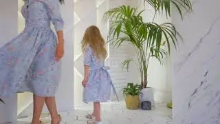 Платья  "Валенсия" Family look от Счастливы вместе