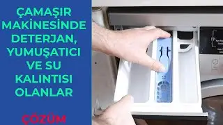 Çamaşır Makinesinde Deterjan Kalıntısı Neden Olur ve Yumuşatıcı Neden İçinde Birikir?