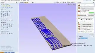 CNC ROUTER Apire e Autocad fazendo uma Poltrona