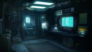 Radio Chatter from Alien Planet Outpost. Sci-Fi Ambiance for Sleep, Study, Relaxation