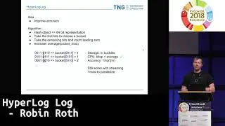 PyCon.DE 2018: HyperLog Log - Robin Roth