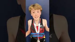 POV competing in gymnastics state competition 🤸‍♂️🏅| Ballinger Family #gymnastics