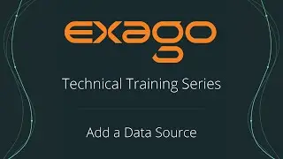 Technical Training Series: Add a Data Source
