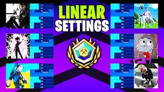 Best Linear Settings For Competitive Fortnite