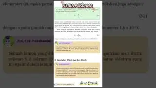 Sebuah lampu yang diberi sumber tegangan mengalirkan arus listrik sebesar 5 A selama #fisikakelas11