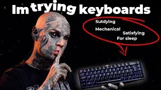 ASMR Keyboard typing No talking - Satisfying keyboards, studying