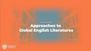 Approaches to Global English Literatures (ENGL4115 & ENGL6103 )