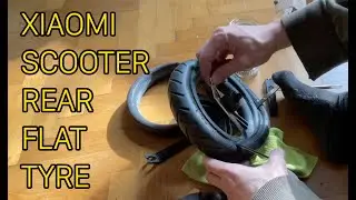 XIAOMI Scooter - Rear Flat Tyre [Step by Step Guide]