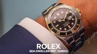 The Rolex Sea-Dweller ref. 126603 two-tone delivers true underwater opulence