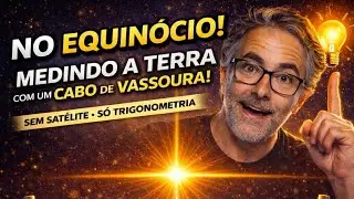 Medindo o raio da Terra no dia do equinócio 