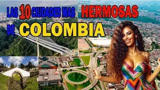 ✅10 CIUDADES más HERMOSAS de COLOMBIA |parte 2|