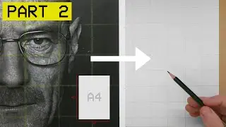 The RIGHT Way To Start A Realistic Portrait Drawing - PART 2