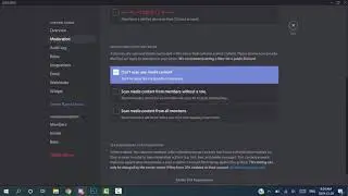 Discord Tutorial: How to Change the Moderation Settings - SRPFC