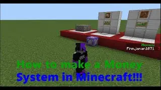 How to make a Money system in Minecraft bedrock