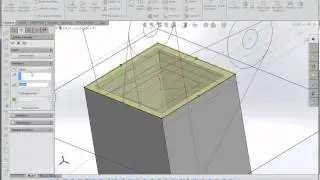 Part 4 - Using Solid Body Parts in Assembly Design, Crane Model Design Boom 3 with Various Features