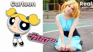 The Powerpuff Girls Characters in real life