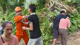 Chinh encountered bad people while selling goods on the street