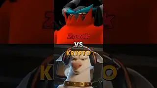 Zavok Vs Krypto #edit #meme #shorts #dc #sega