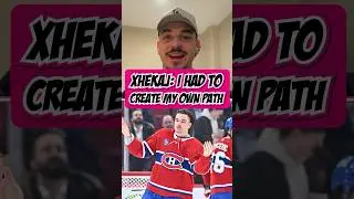 Arber Xhekaj made his own pathway to the NHL finding things other guys weren’t willing to do.