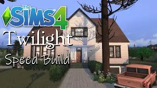 Bellas's Swan house from Twilight ❤️️ Speed build ❤️️ Sims 4 ❤️️