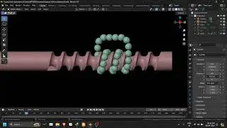 Ball screw Animation in Blender