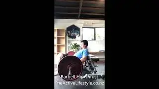 Barbell Hip Thrust The Active Lifestyle personal training online Exercise Guide