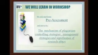 RCTD Workshop on Plagiarism-Plagiarism-Pre-Assesment