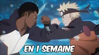 Je remplace SASUKE pour affronter NARUTO [en UNE semaine] (Défi Animation)