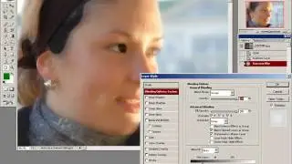 Фотошоп - Смешивание слоёв и рассеянное свечение