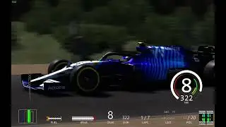 Le Mans Crash Latifi Williams