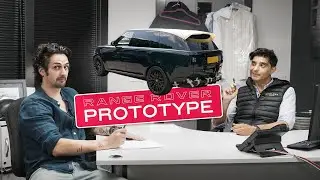 Prototyping the new 2023 Range Rover soft styling kit!
