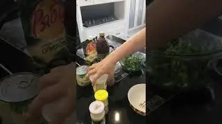 Окрошка и салат два в одном  😂