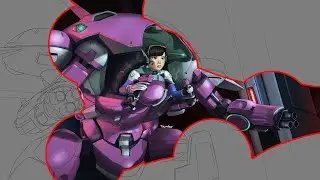 D.VA Drawing Process Short