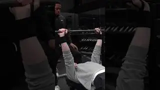 Bench Pressing With Kit Connor! #gym #lifting #kitconnor